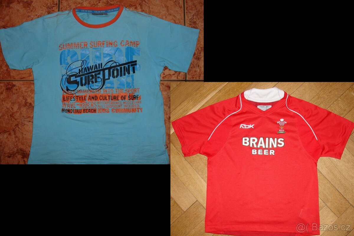 ++ 32x chlapecké tričko, tílko vel.134-164 - levně prodám ++ - 6