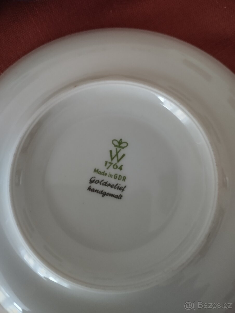 prodám starý čajový servis - 6