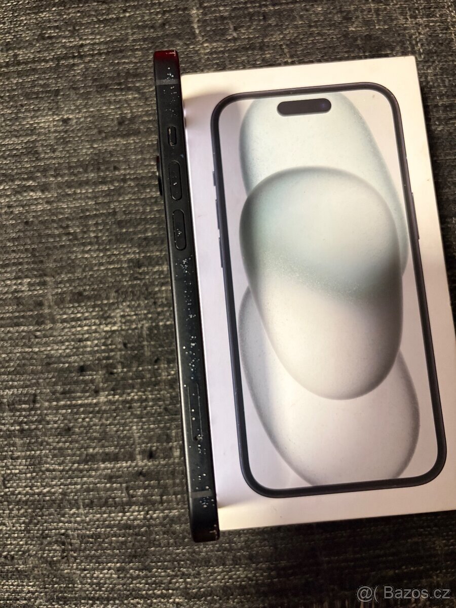Apple iPhone 15 256gb kondice baterie 87% s kabelem oděrky n - 6