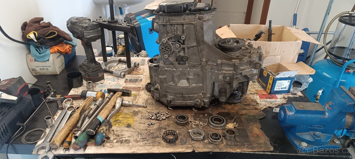 Repasována převodovka LUB 5Q 1.6tdi - 6