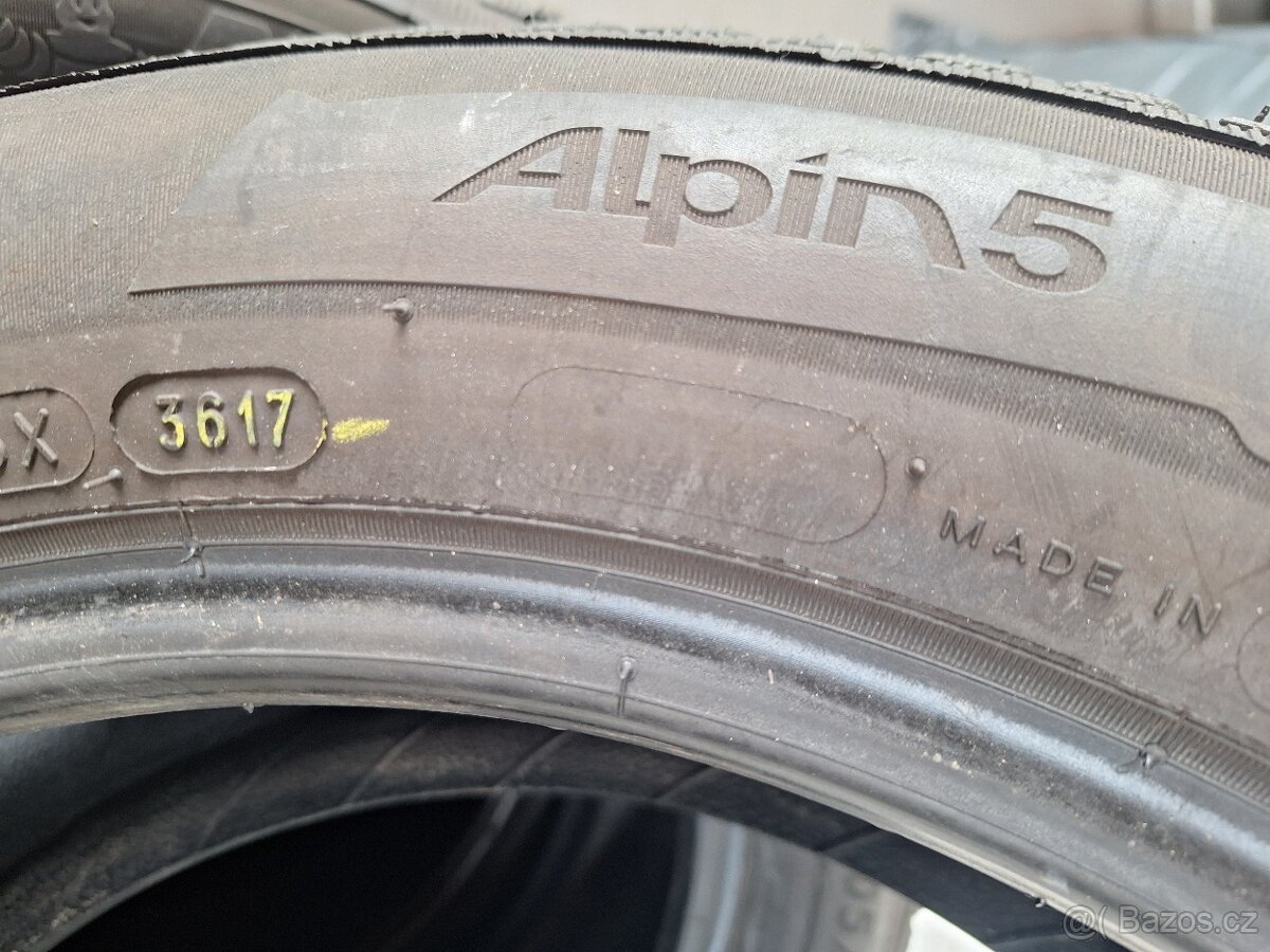 Prodám zimní pneu 205/55/16 Michelin 5 - 6