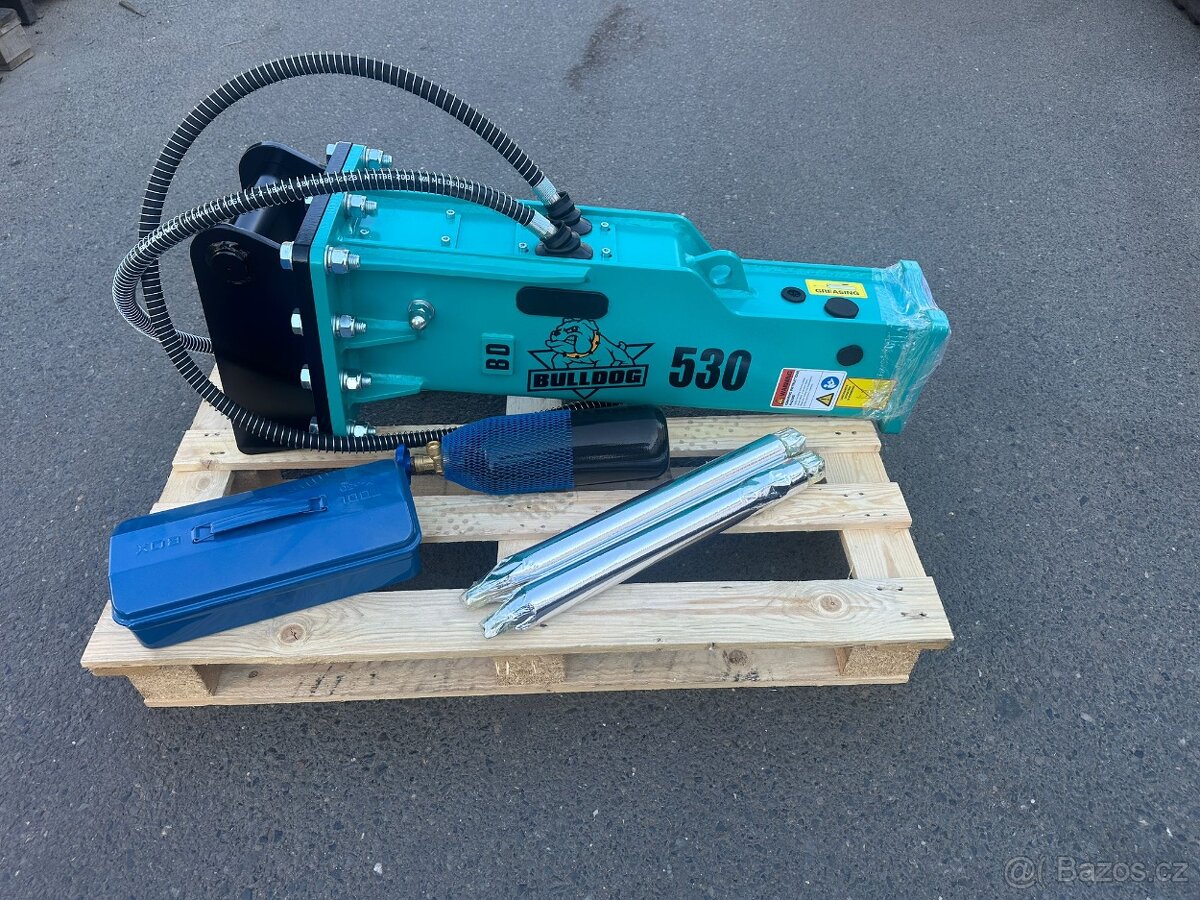 Hydraulické bourací kladivo s MS03 adaptérem - B530 2,5-4,5t - 6