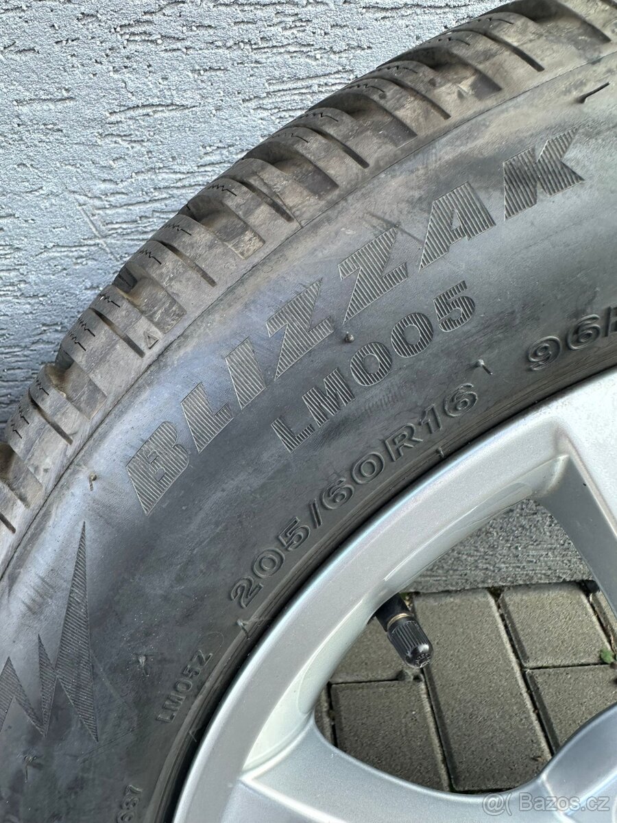 Alu kola Škoda Octavia 3,4 VALORUM R16 Zimní 8,5m - 6