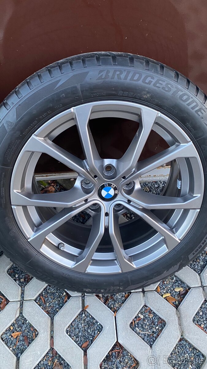 TOP Originální zimní sada ALU kola BMW 225/50 R17 - 6