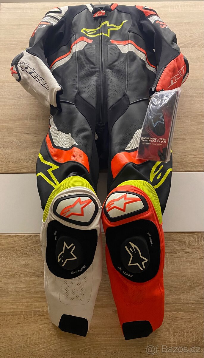 Jednodílná kombinéza ALPINESTARS GP PLUS TECH, vel. 52 - 6