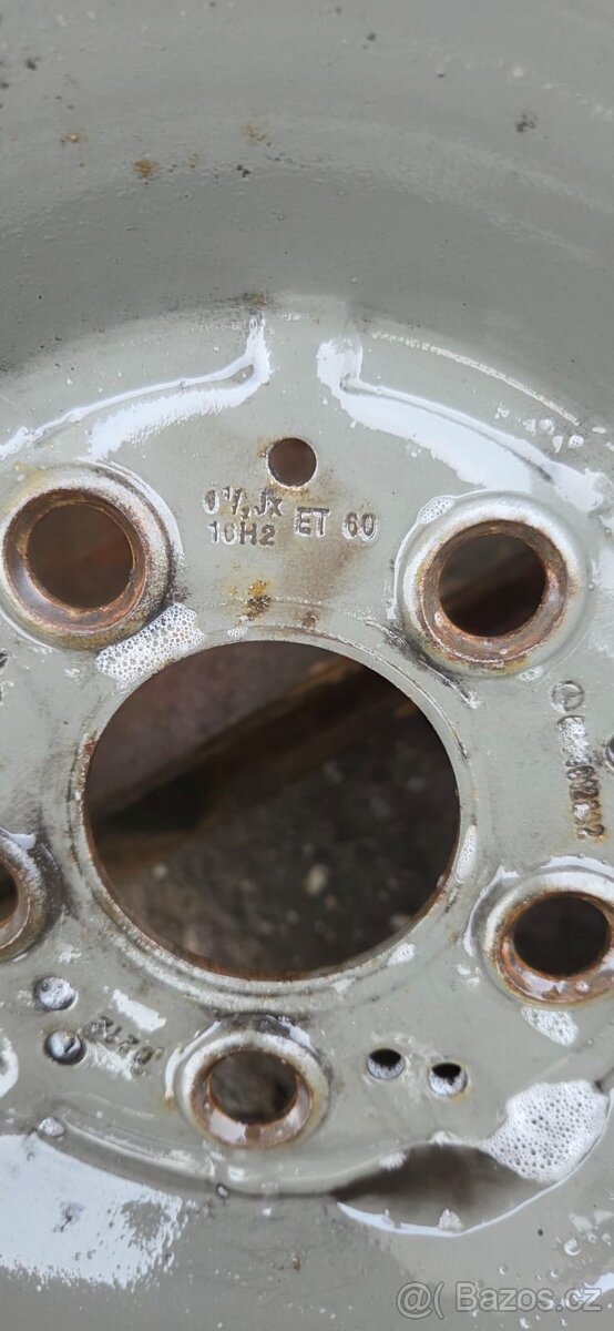 Plechové kola, r16 5x112, Vito, Viano zimní pneu 205/65C - 6