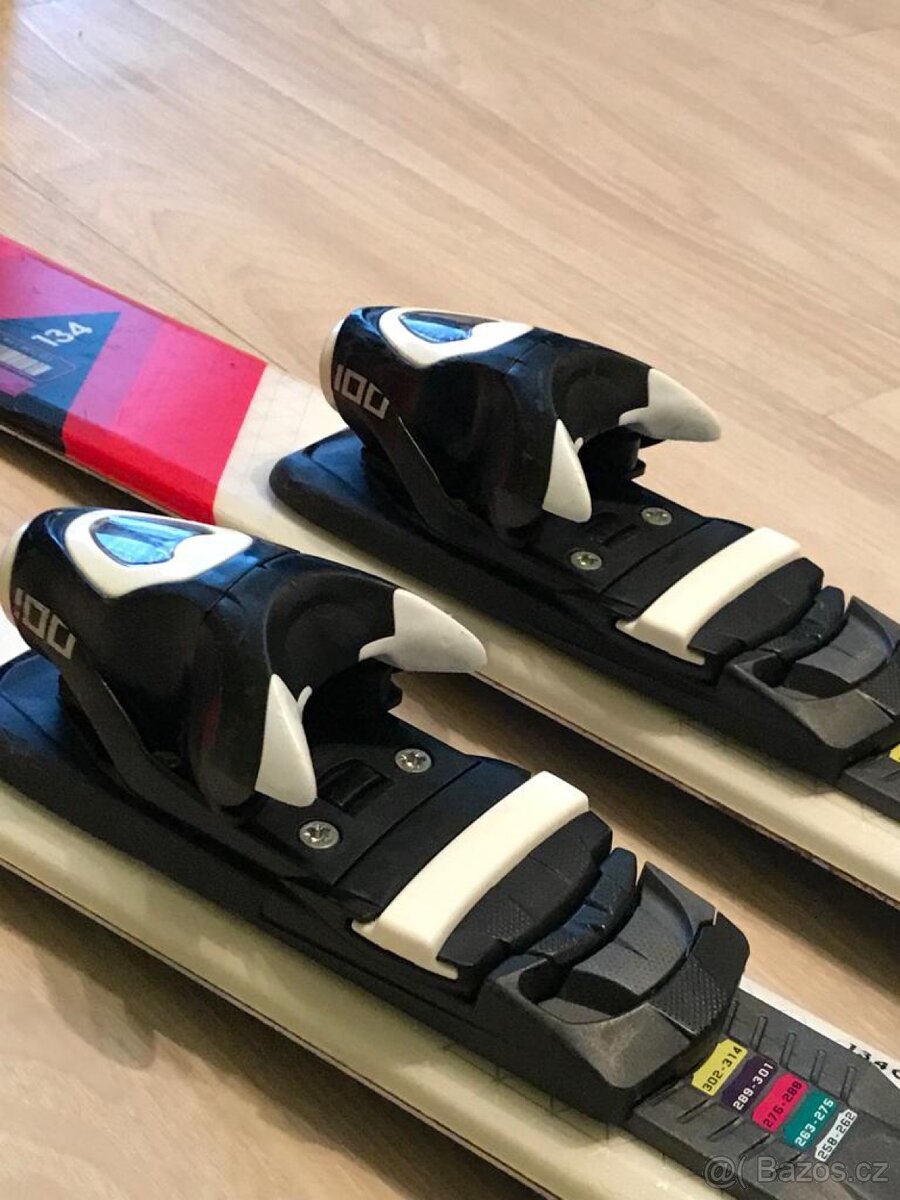 Rossignol lyze 134cm+prezkace 265 - 6