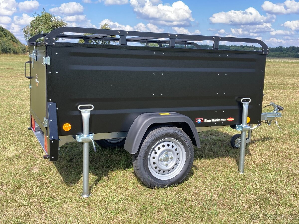 Přívěsný Vozík CAMPING Blackout s Nosičem na Stan Böckmann - 6