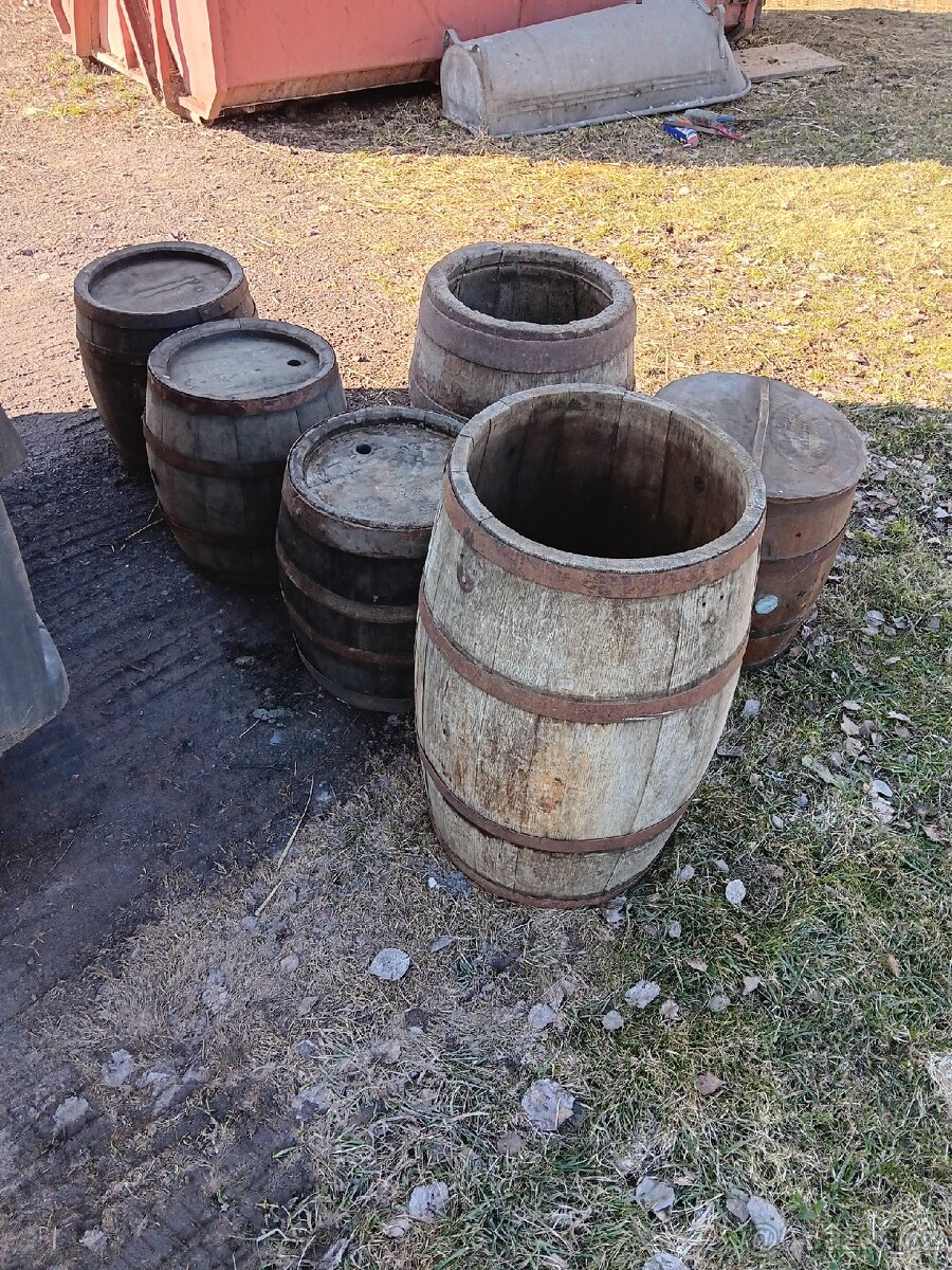 Staré pivni sudy - 6
