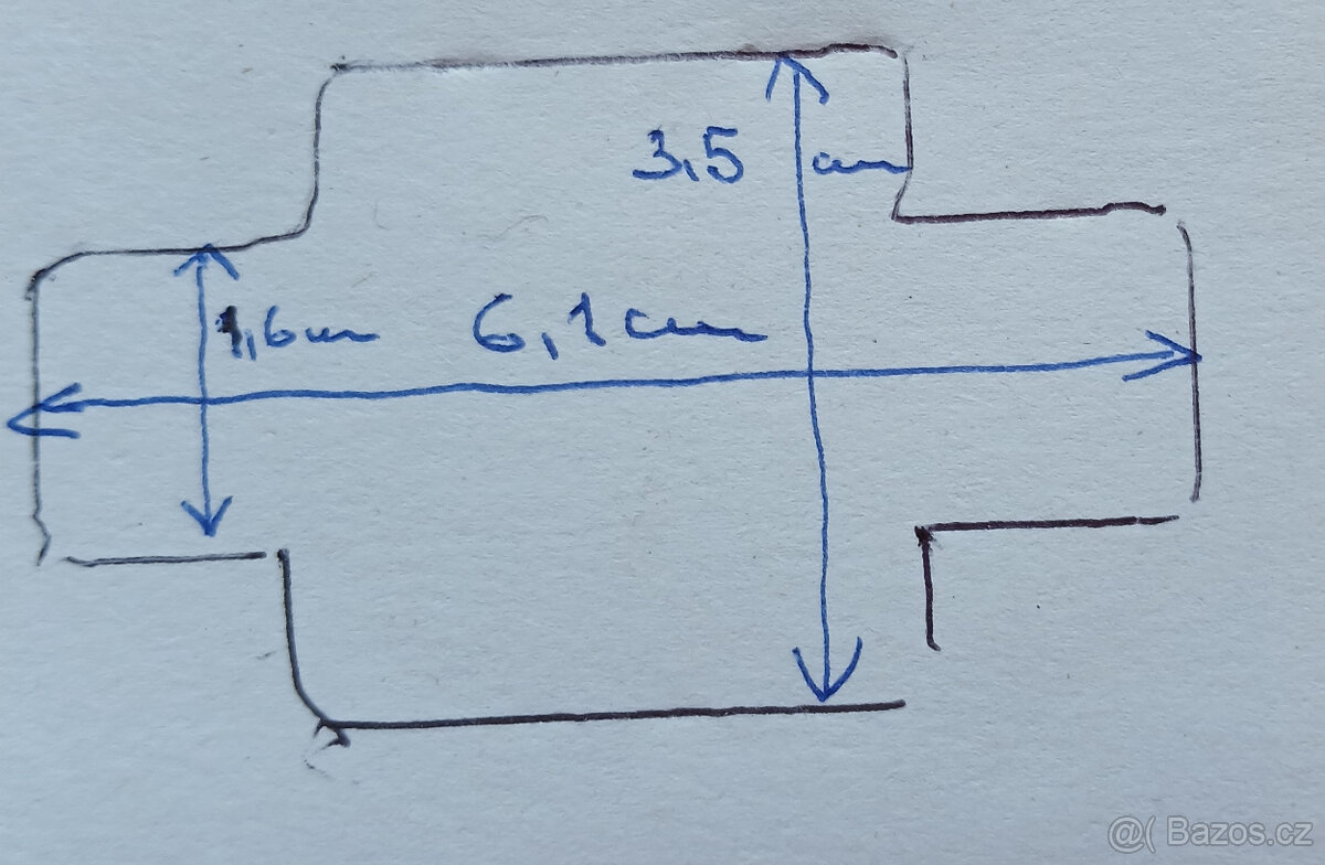Laguna držák / úchyt KK-075 pro horní kolejnici - 6