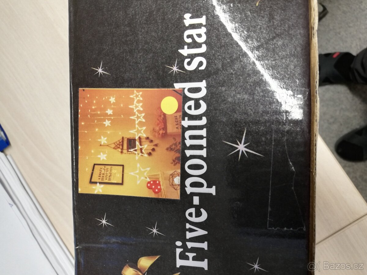 světelný závěs hvězdy - 6