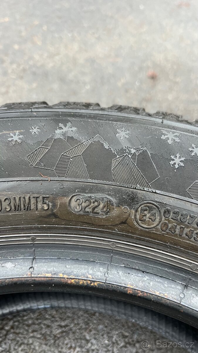 Sada zánovních zimních pneumatik Semperit |195/65/15| - 6