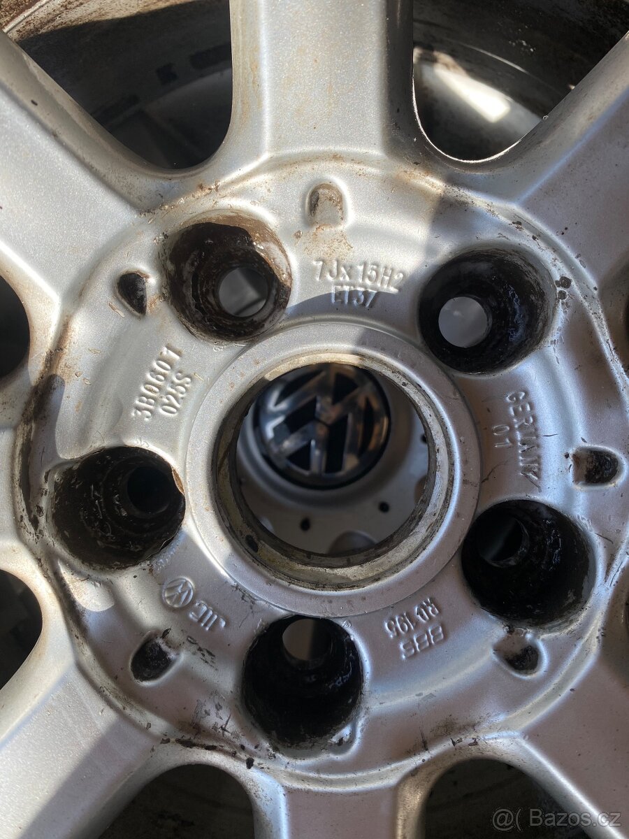 Orig.alu kola VW BBS 5x112R15 - 6