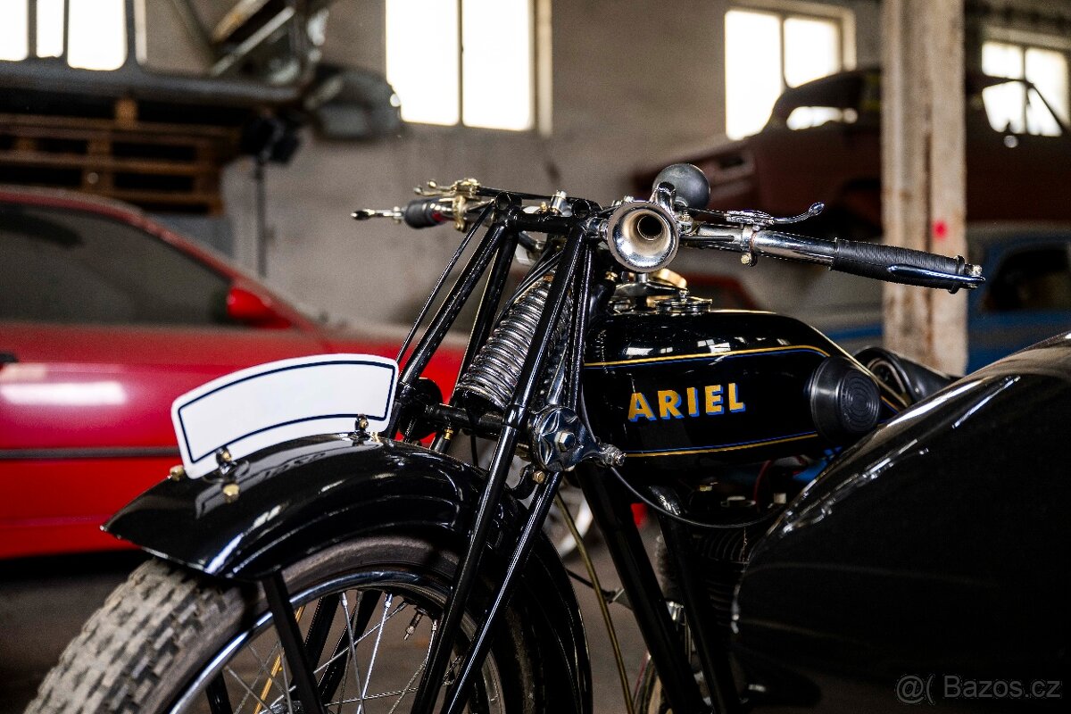 ARIEL 557 SV + SAJDKÁR - 6