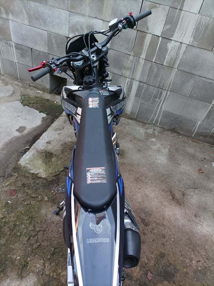 Pitbike Leramotors Killer PRO 300cc H2O – modrá - 6