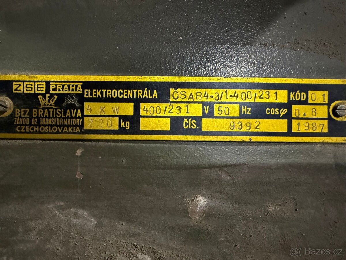 Vojenská benzinová elektrocentrála - 6