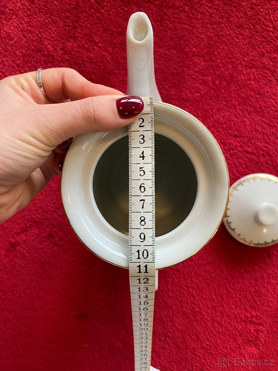 Porcelánová čajová konvice Thun - 6