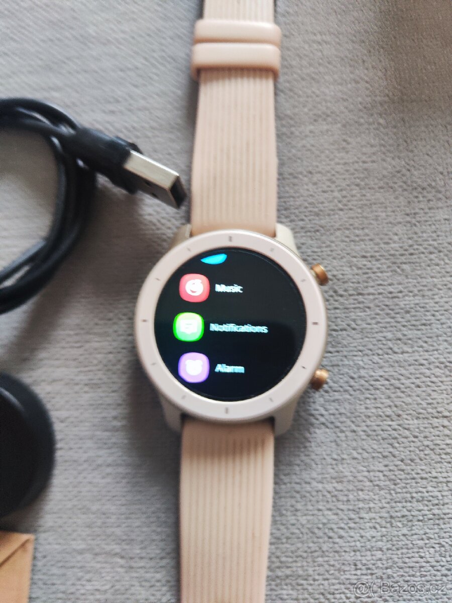 Chytré hodinky Amazfit GTR 42MM růžové - 6