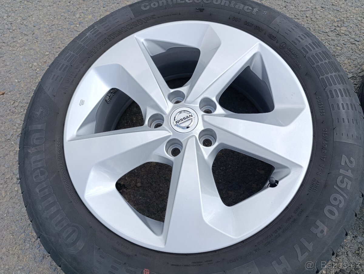 5x114,3 Nissan Qashqai 7Jx17 ET40 číslo CMS-10009/6 alu disk - 6