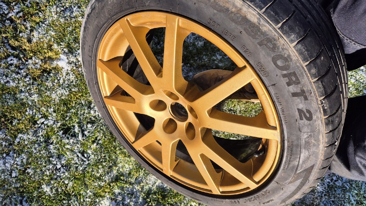 Prodam krásné Alu kola Spider r17 Octavia RS - 6