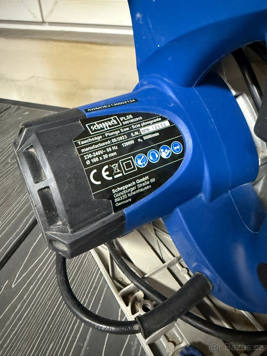 Lištová pila scheppach - 6