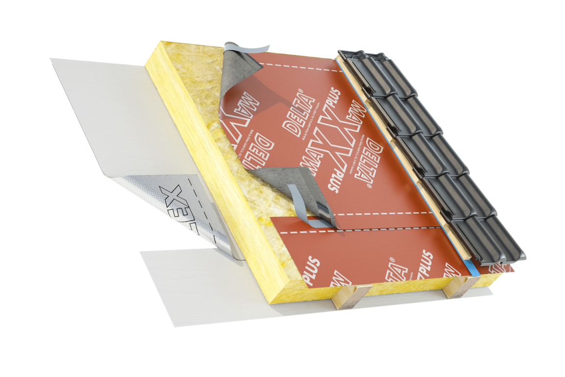 NOVÉ střešní fólie DELTA MAXX PLUS 75m2 - 6