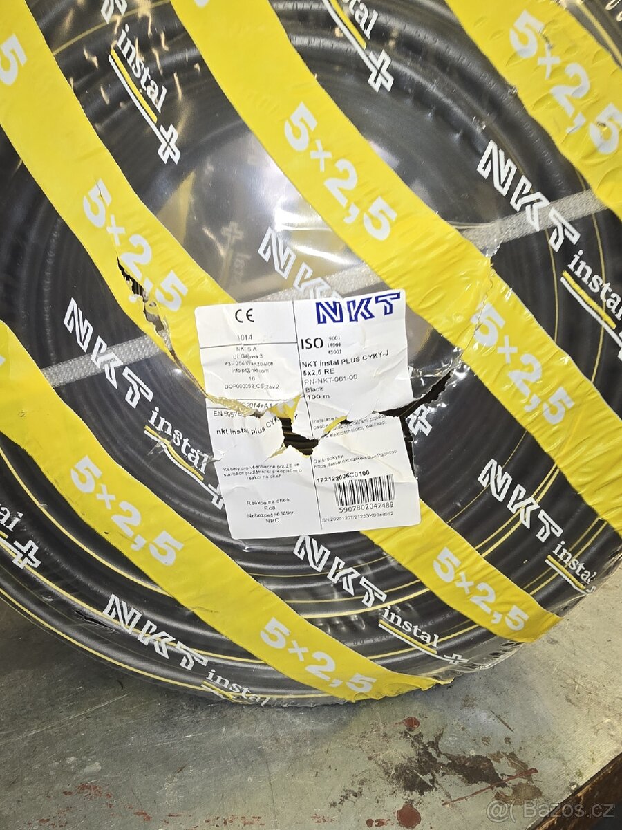 Kabel 100m 5x2.5 mm cyky - 6