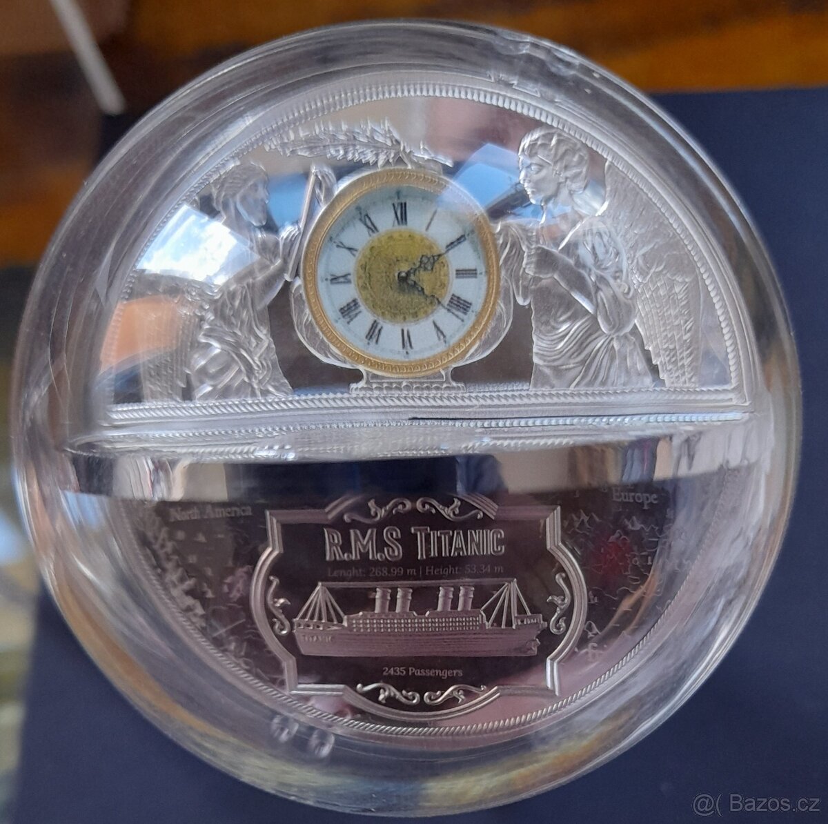 Unikátní stříbrná 3D mince Titanic - 6
