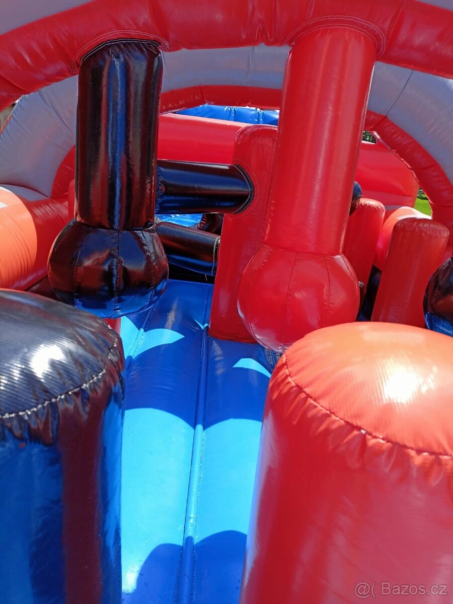 30metrová nafukovací překážková dráha - 6