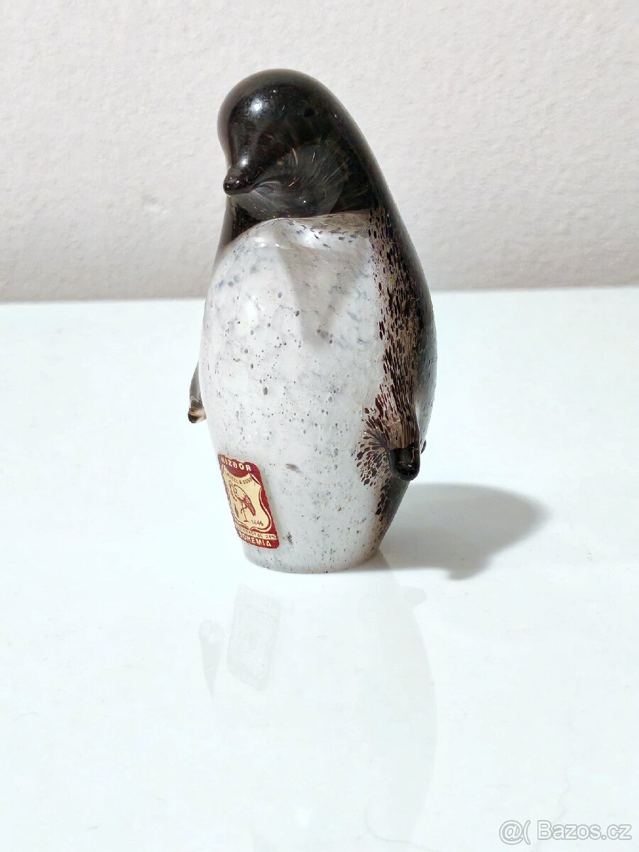 Skleněný tučňák Nižbor - 6