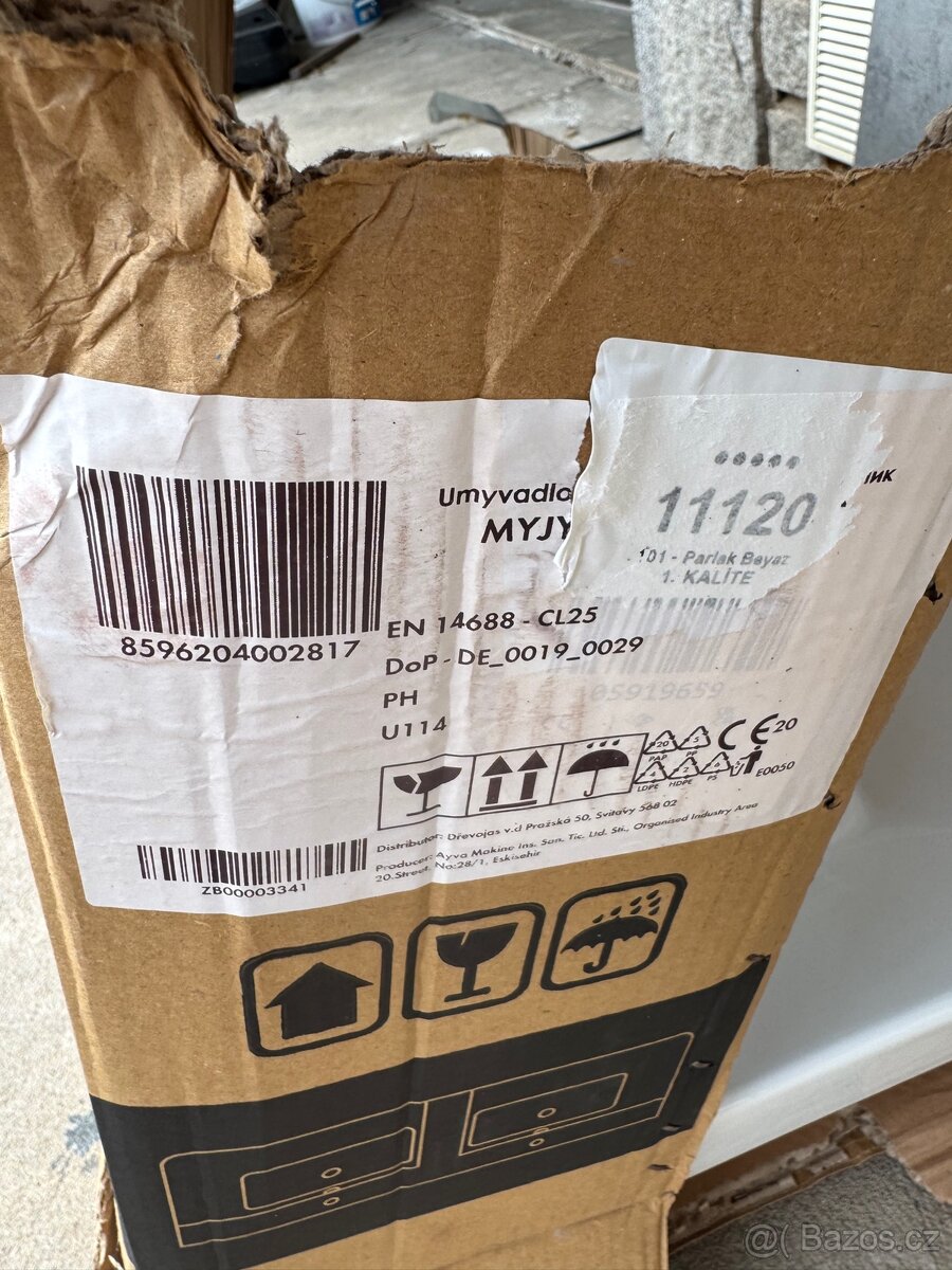 Dvoj umyvadlo Keramické Myjoys Victory 120 Dřevojas - 6