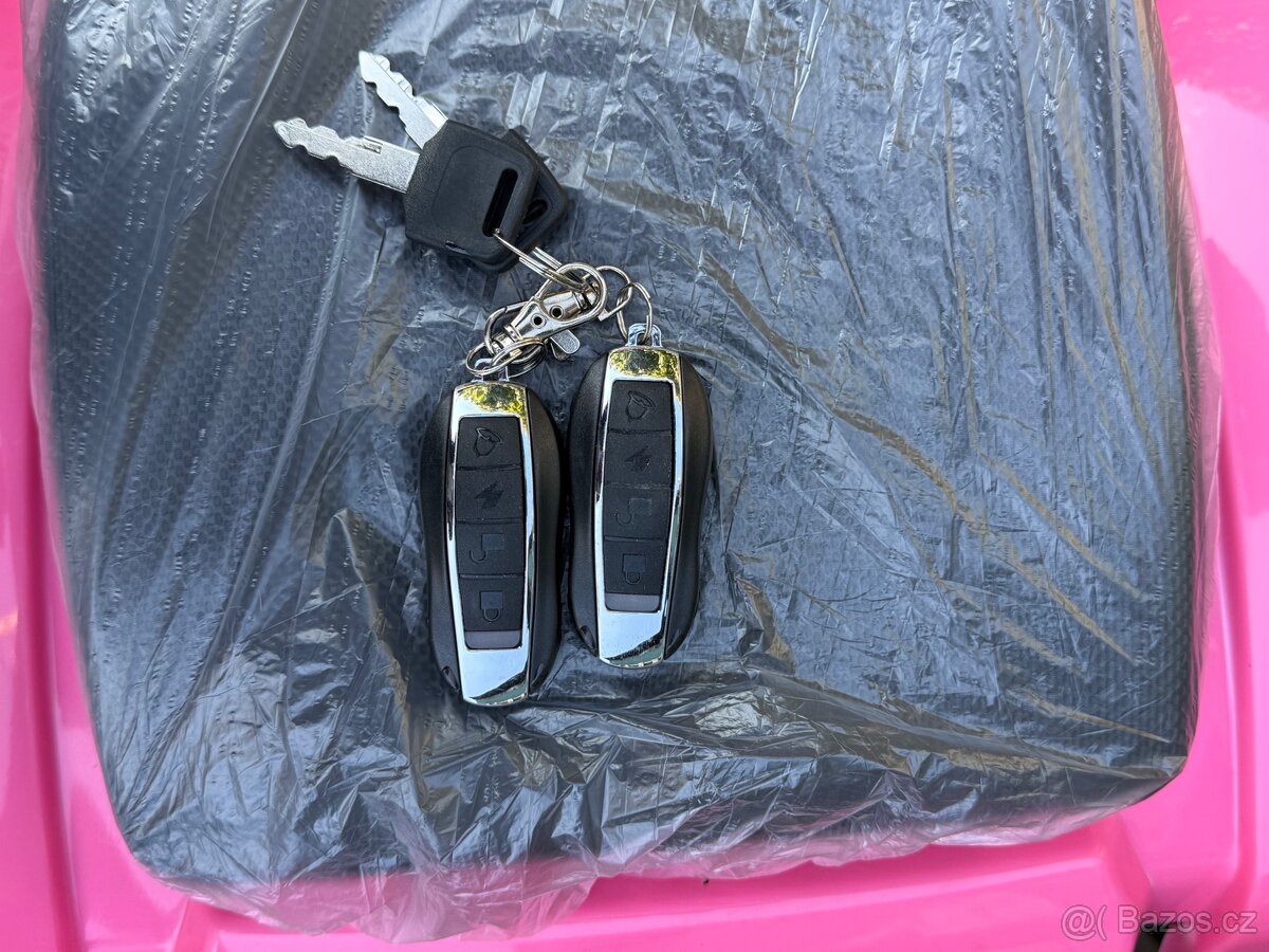 ATV 125ccm4T kola 7” růžová A055 - 6