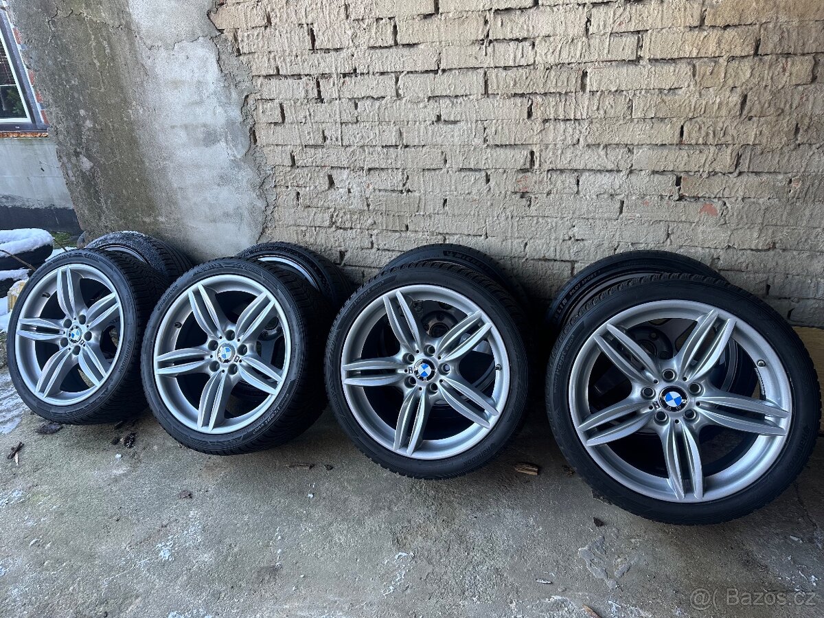 Disky BMW 351M R19 nové s zimními pneu Hankook - 6