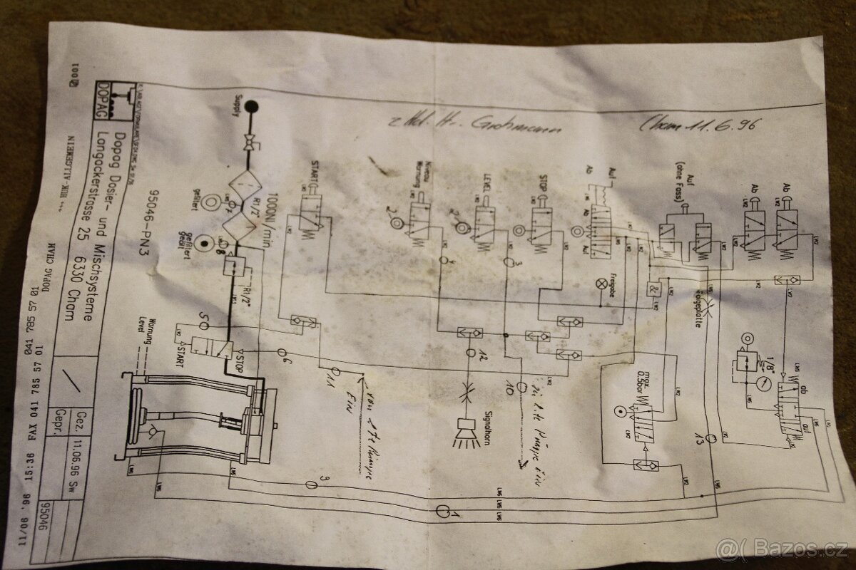 pneumatický rozvaděč s ovládacími ventily - 6