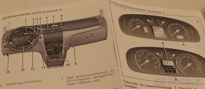 RENAULT LAGUNA 2 – stručný průvodce k obsluha - 6