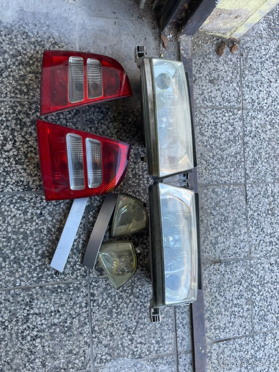 škoda Octavia Komplet facelift nárazníky + světla - 6