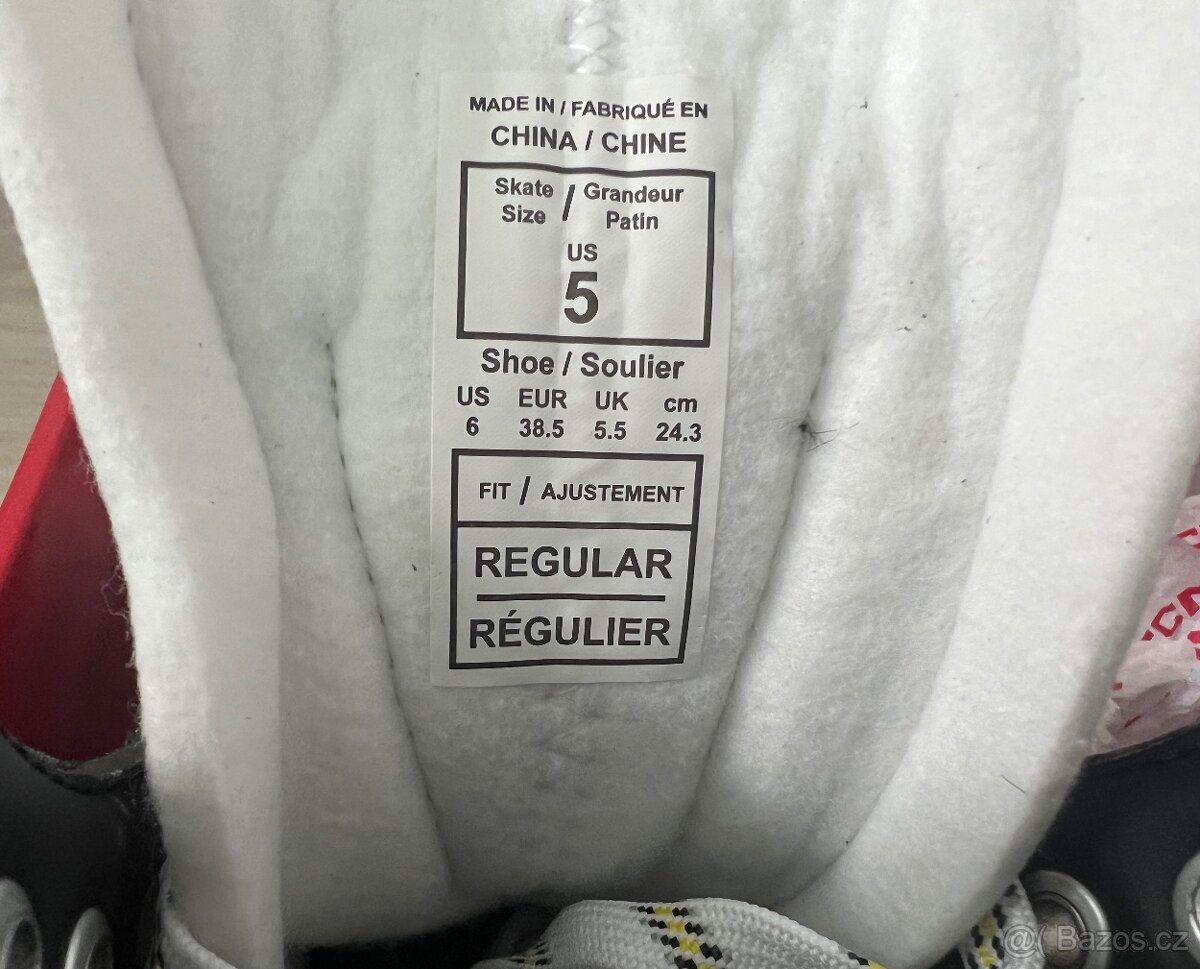 Brusle CCM Tacks AS 580 INT vel.5 - 6