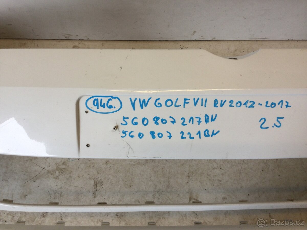 Přední nárazník VW Golf VII.R.V.2012> - 6