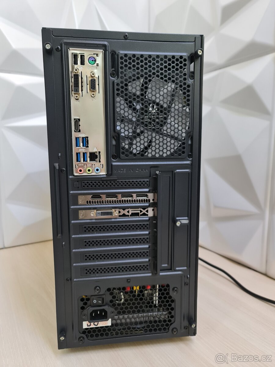 Herní PC – INTEL I3-9100F|16GB|256GB M.2 SSD|RX 580XFX|WIN11 - 6
