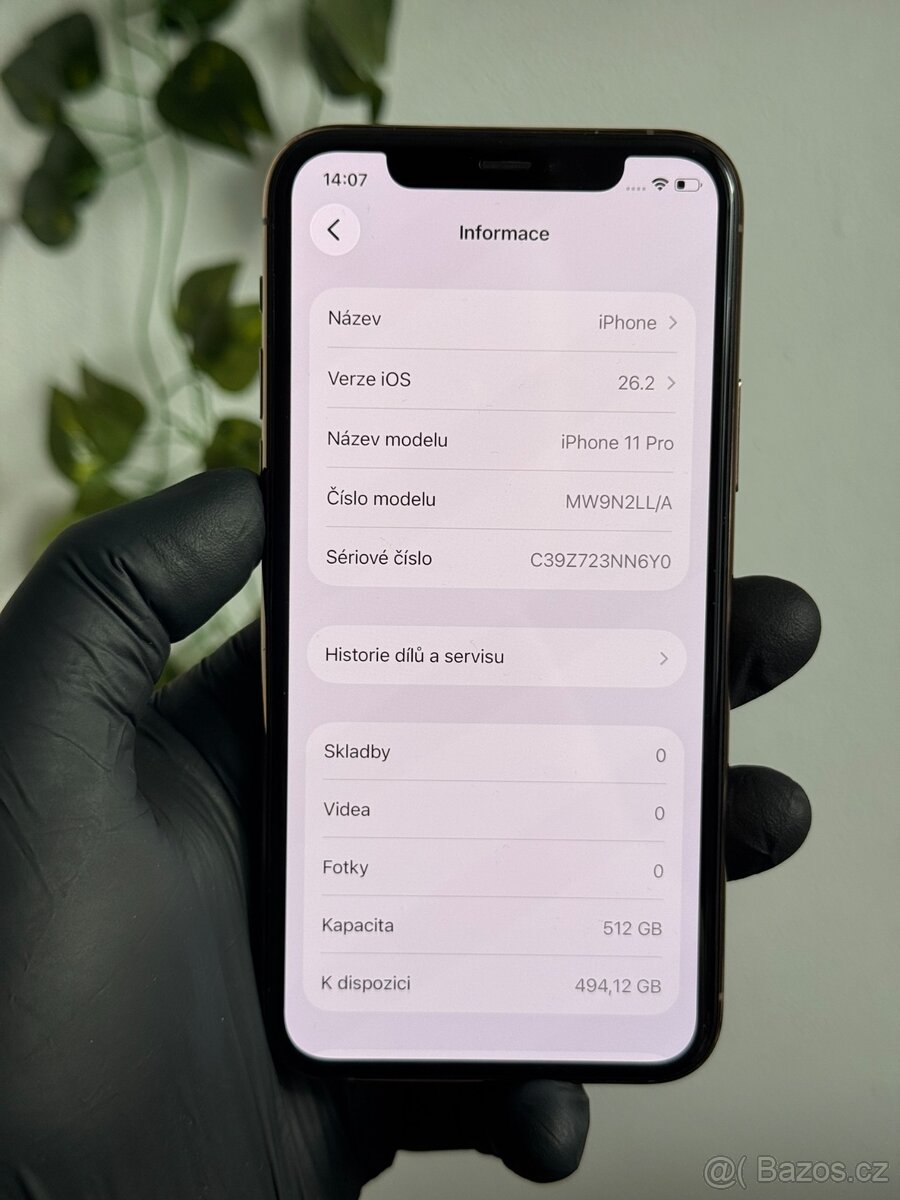 iPhone 11 Pro 512GB - 100% baterie - 6