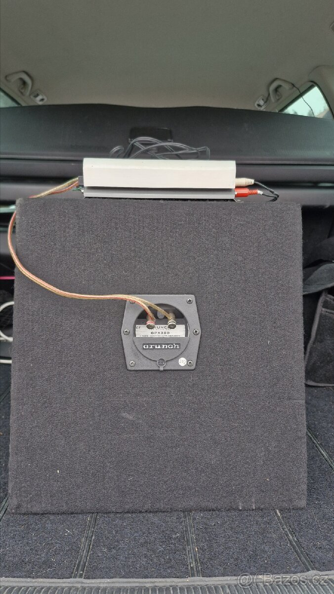 Subwoofer Crunch + MAC Audio MPX 2500 - 6