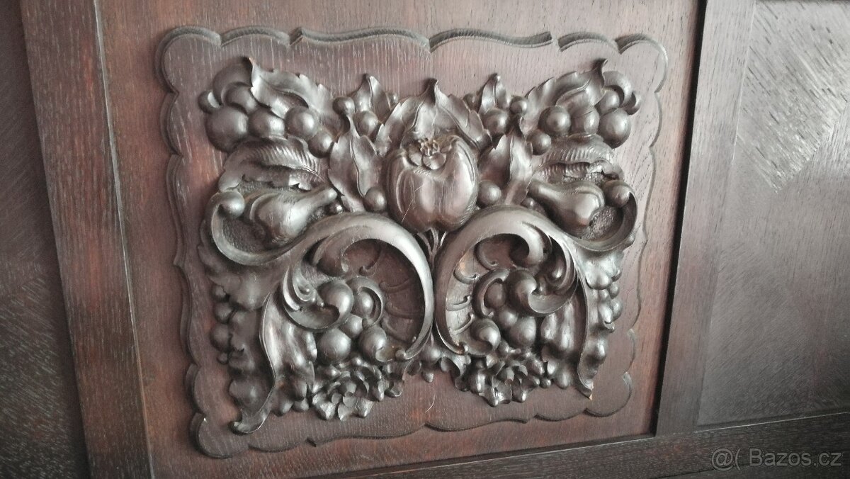 Starožitná komoda (sekretář) - 6