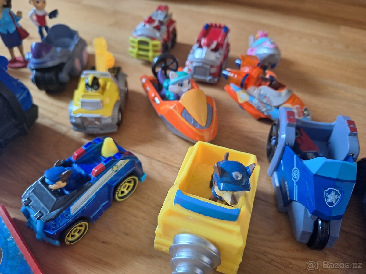 Tlapkova patrola - figurky a auta - 6