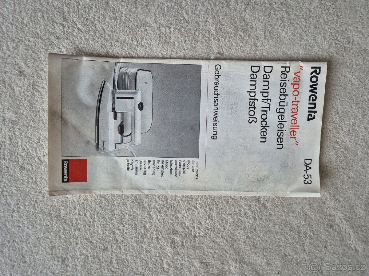Žehlička Rowenta - 6
