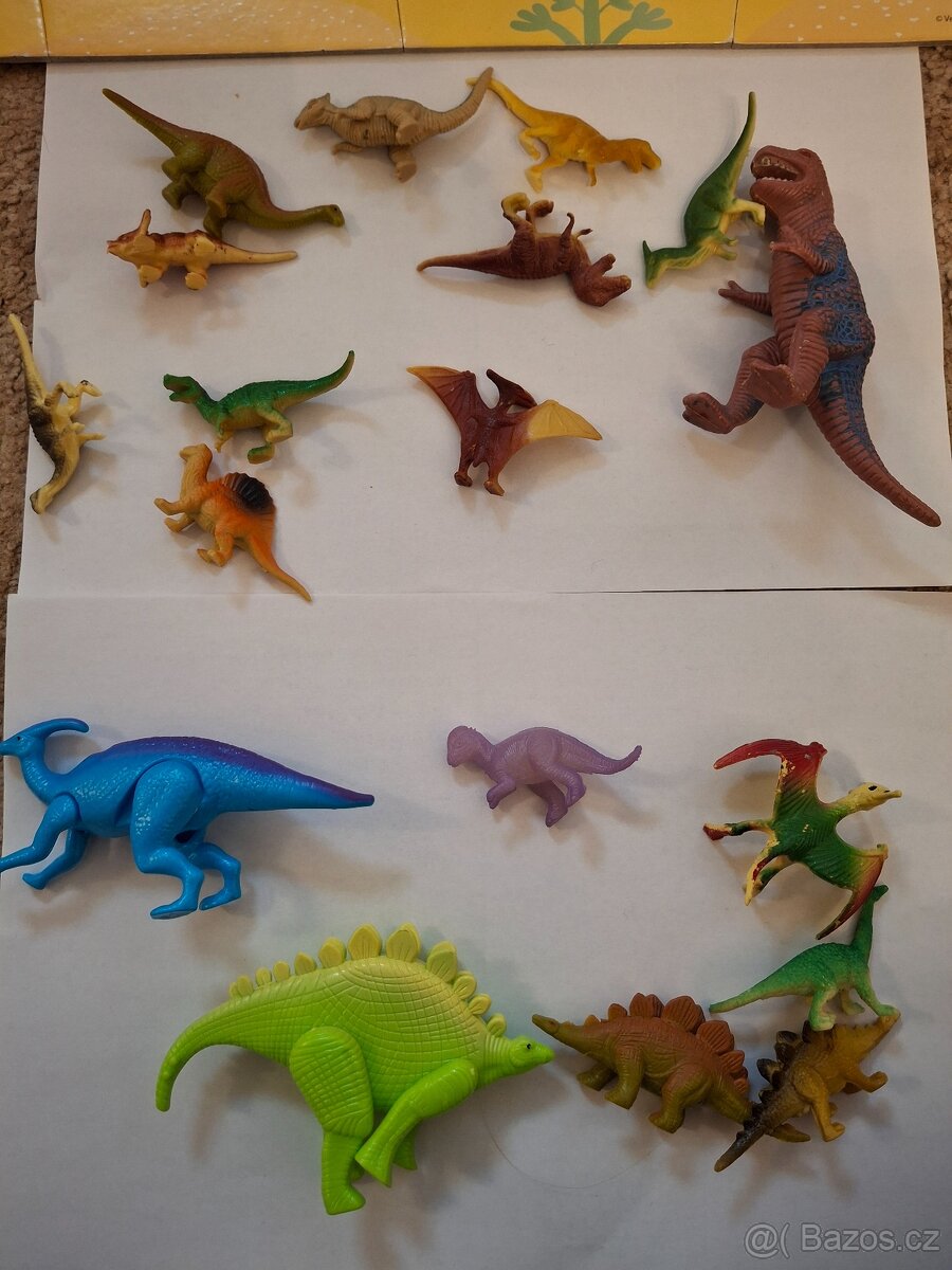 Dinosauři, hlavolamy, domino 25 kusů - pošta jen 50 Kč - 6