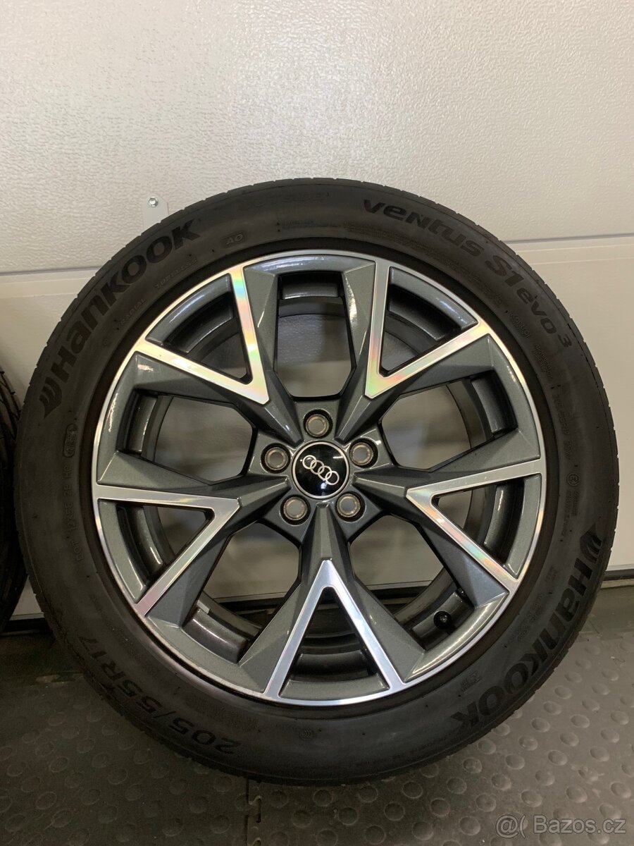 Audi elektróny r17 5x100 205/55 R17 Hankook Ventus S1 - 6
