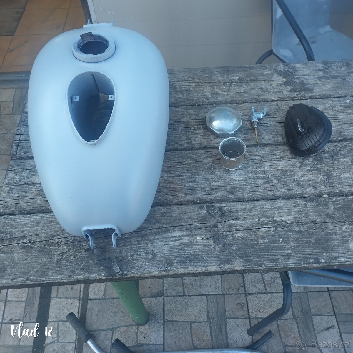 Jawa ČZ nádrž + spínací skříňka - 6