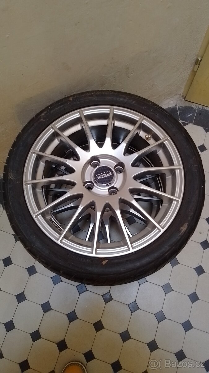 Alu kola FOX 4x100 R16" VW Golf mk2 - 6