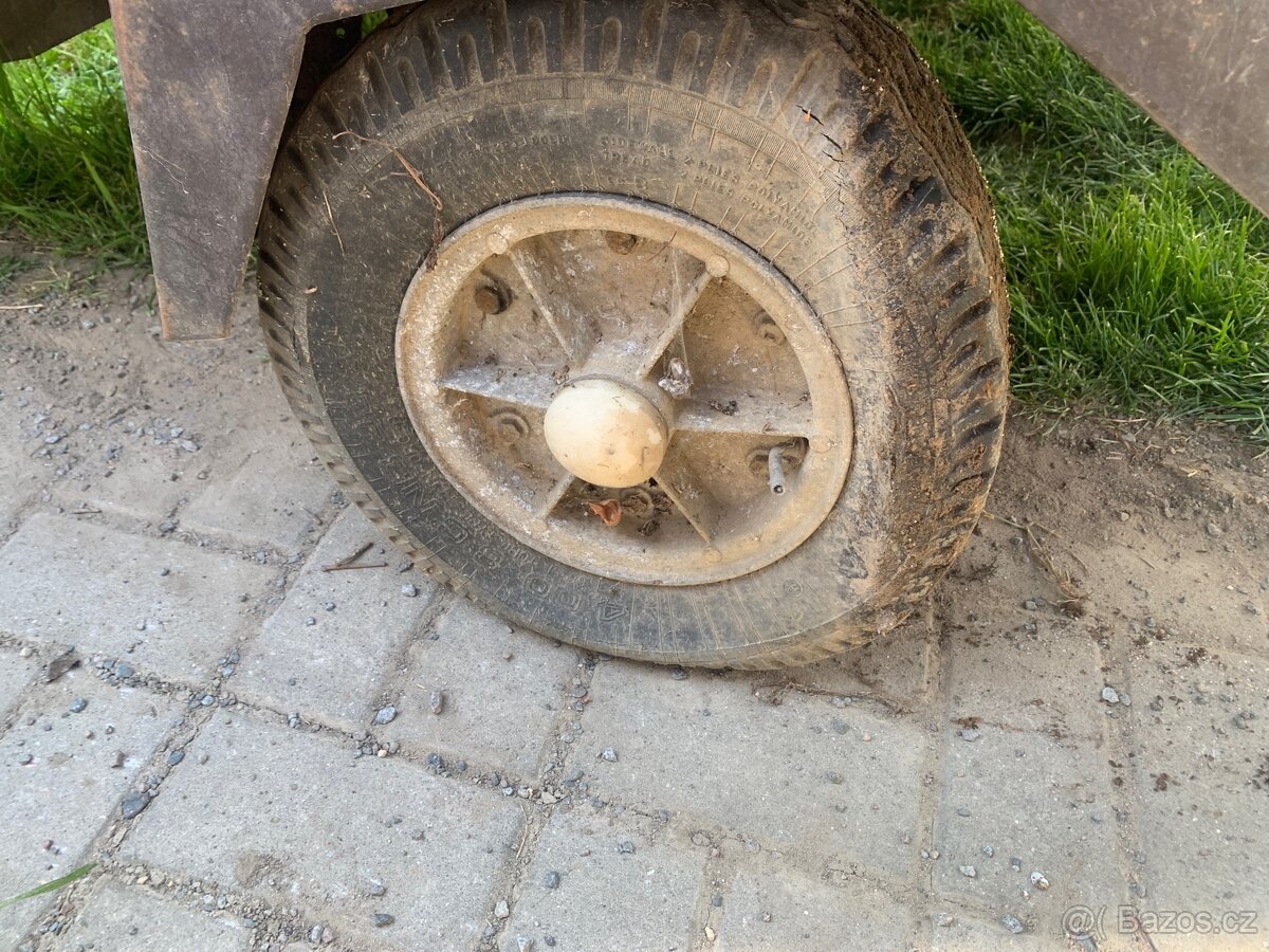 Vlek za malotraktor bez SPZ - 6