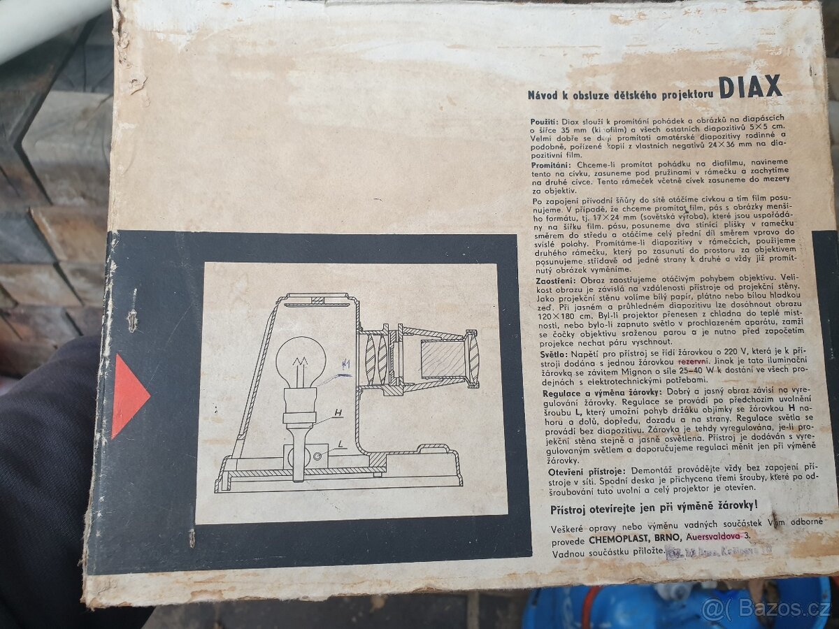 Dětský projektor DIAX - 6